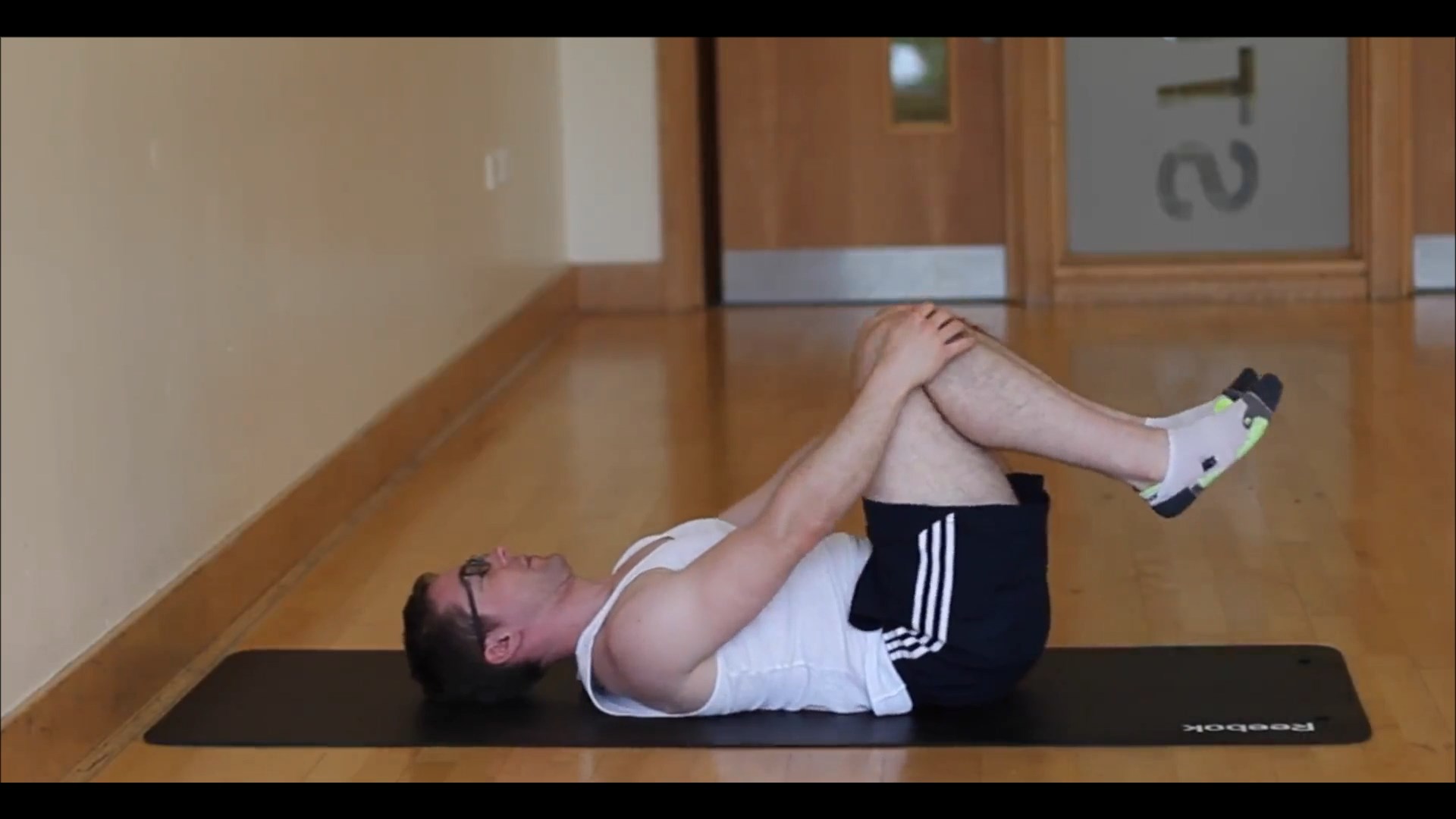 Lower back Stretch Variation Four/کشش کمر نوع  چهارم