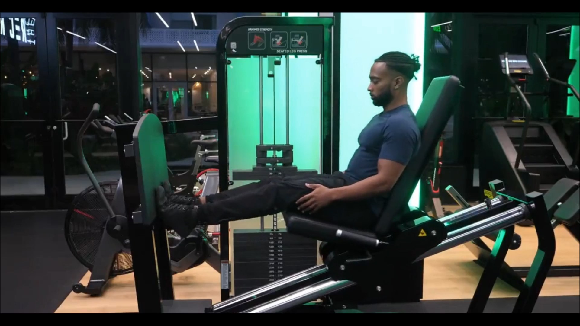 Machine Horizontal Leg Press Calf Jump/ماشین پرس افقی ساق پا( پرشی)