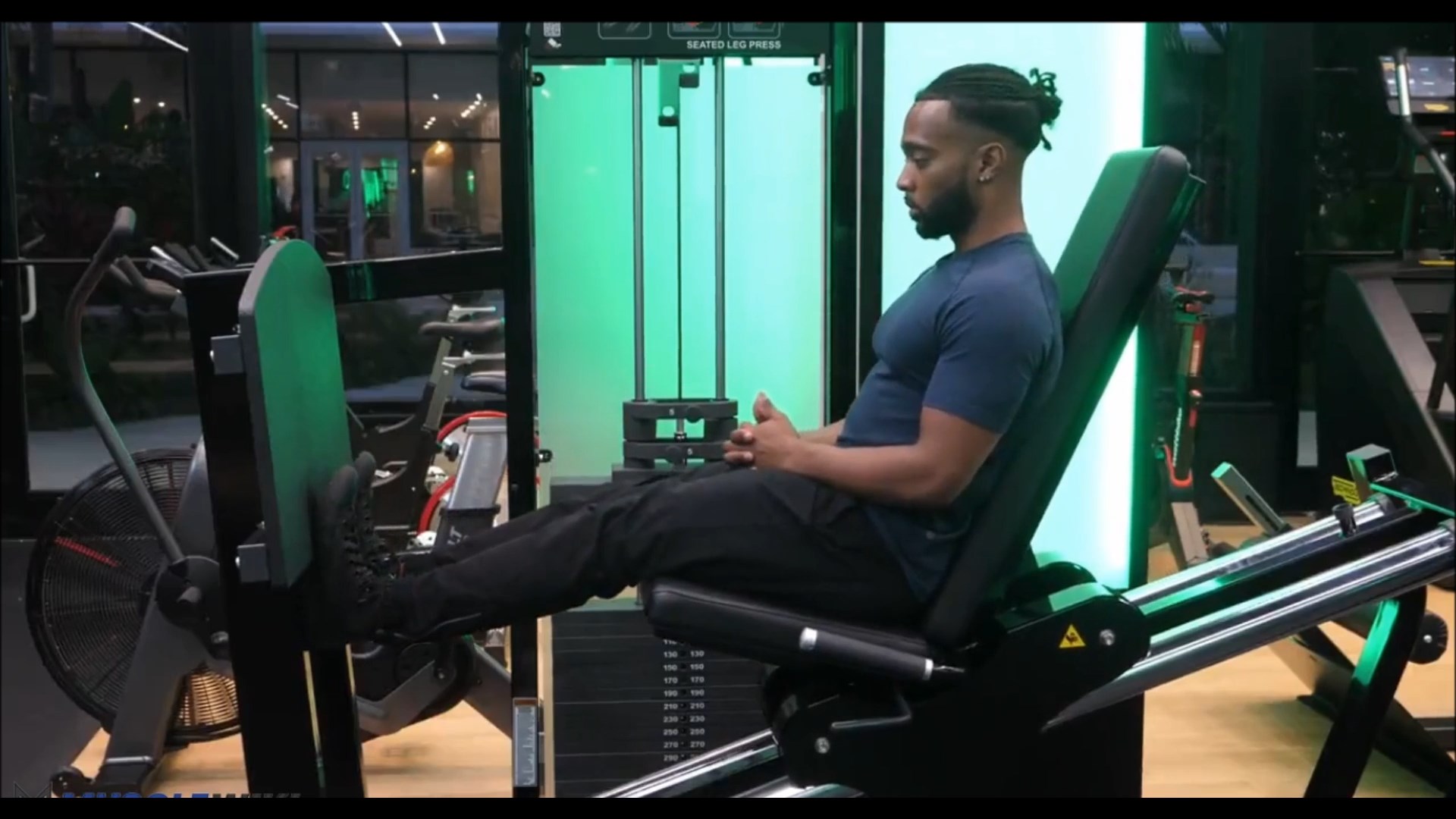 Machine Horizontal Leg Press Calf Raise/دستگاه پرس افقی ساق پا 