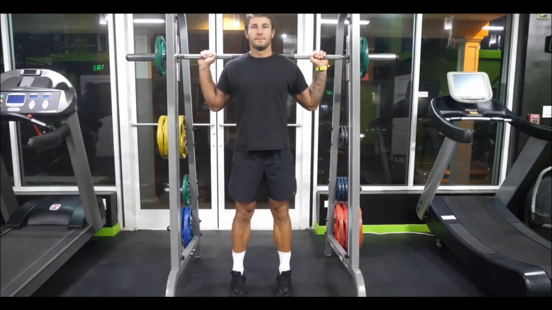 Smith Machine Calf Raise/ساق پشت پا اسمیت ایستاده