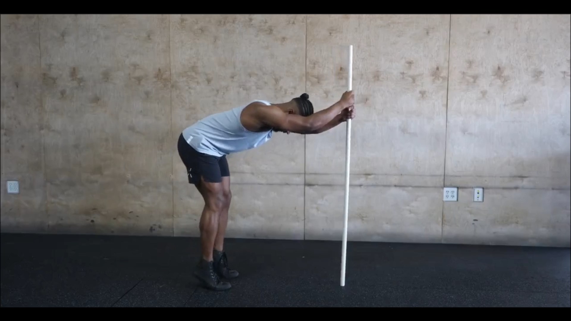 Bodyweight Donkey Calf Raise/ساق پشت پا دانکی