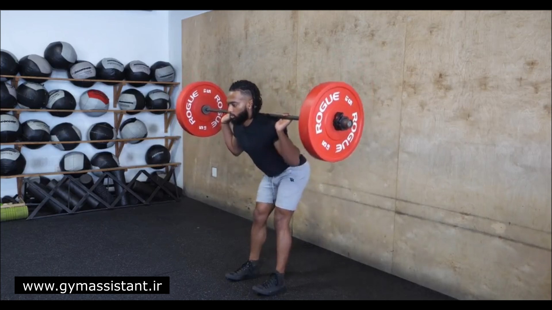 Barbell High Bar Good Morning/ گود مورنینگ هالتر(High Bar)