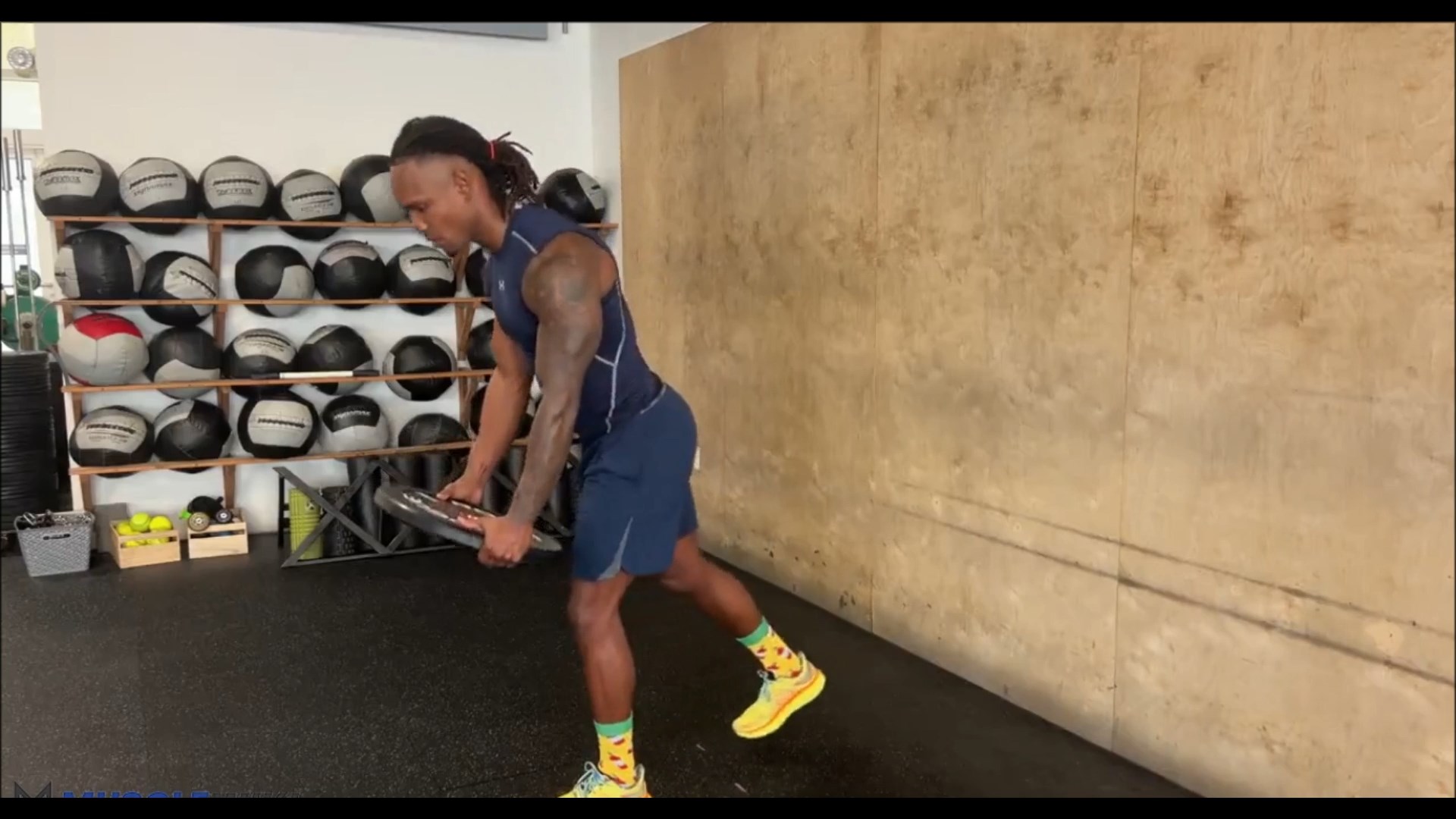 Plate Single Leg Deadlift/ددلیفت صفحه تک پا