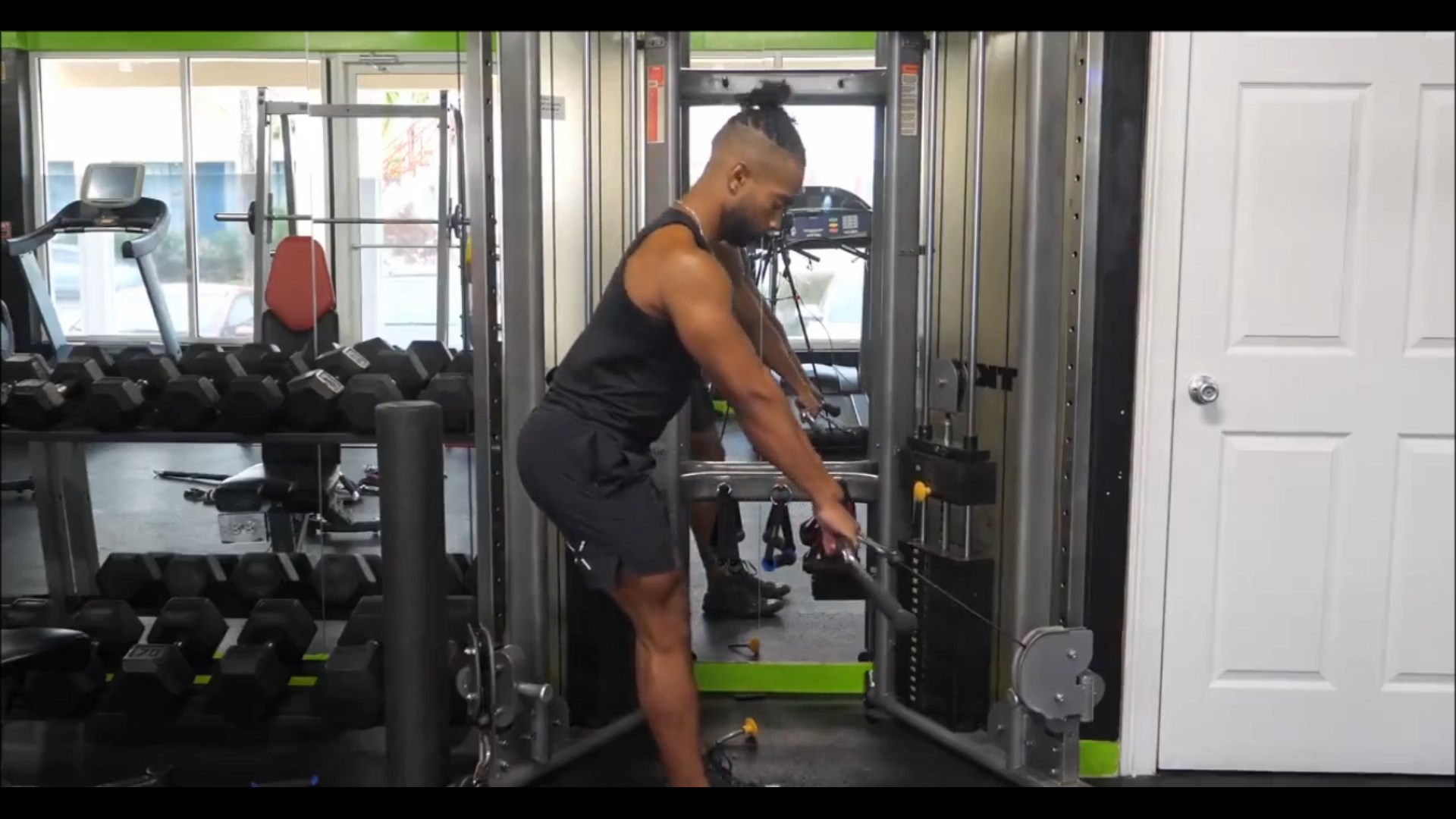 Cable Bar Romanian Deadlift/ددلیفت رومانیایی سیمکش