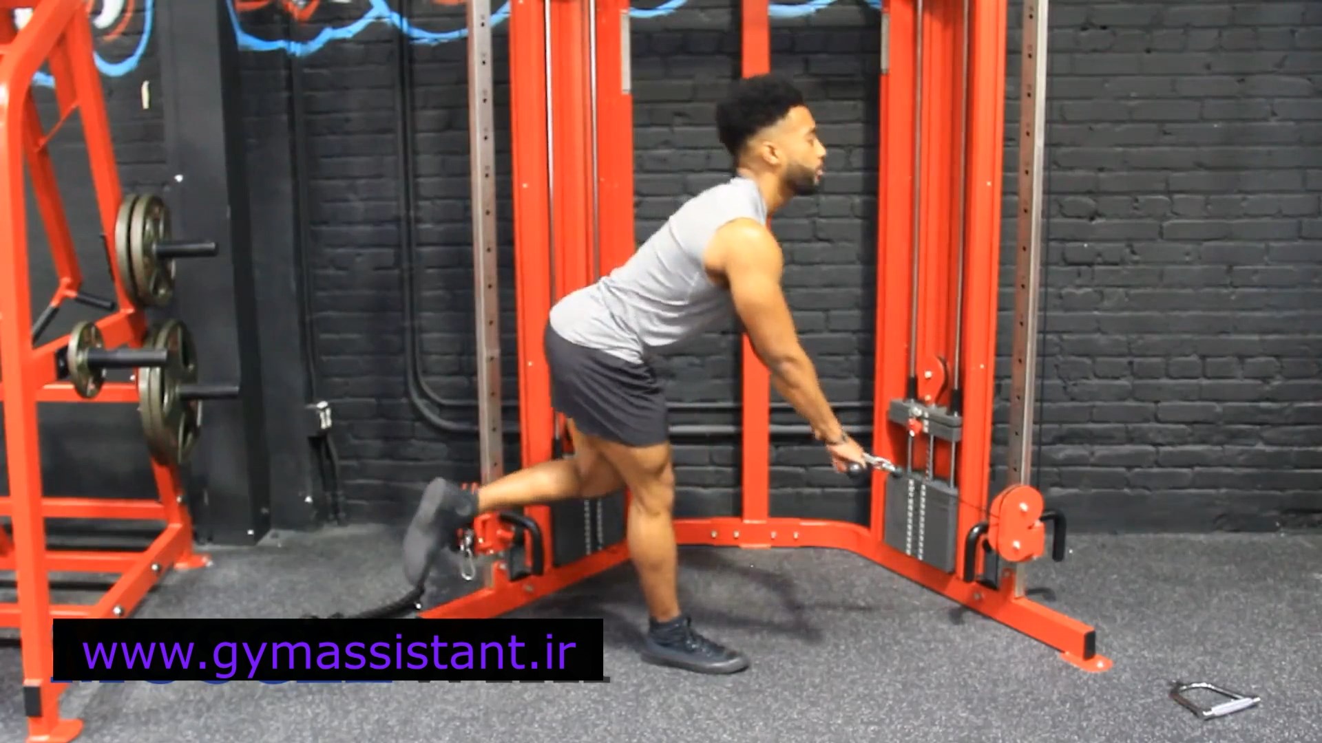 Cable Single Leg Deadlift/ددلیفت تک پا سیم کش